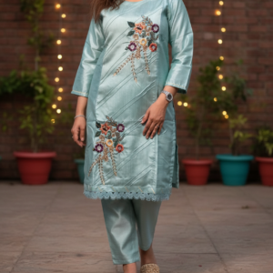 Pakistani Cotton 3 Piece Embroidered Suits