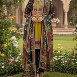 Pakistani 3 Piece Embroidered & Printed Suit - Women's Eid Collection 2026