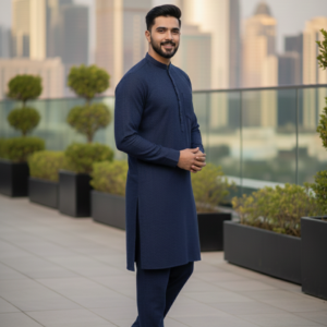 Pakistani Style Men's Shalwar Kameez - Eid Collection 2026