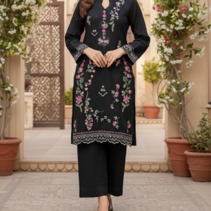 Pakistani 3 Piece Embroidered & Printed Suit - Women's Eid Collection 2026