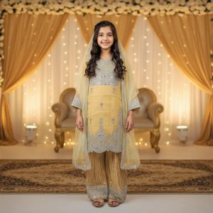Pakistani style girl dress