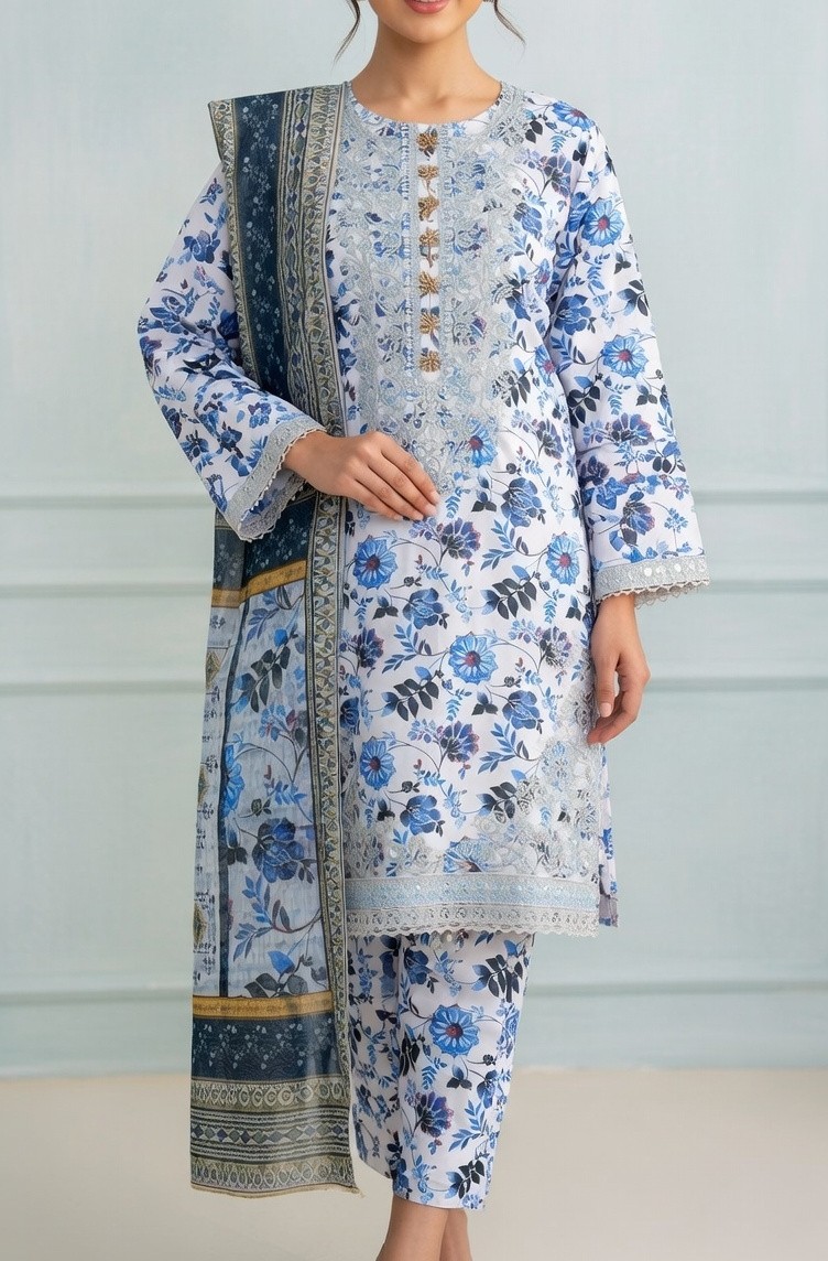 Buy Pakistani lawn Printed Suits | 2026 New Collection London, UK 7 Buy Pakistani lawn Printed Suits | 2026 New Collection London, UK - Image 7