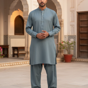 Pakistani Style Men's Shalwar Kameez - Eid Collection 2026