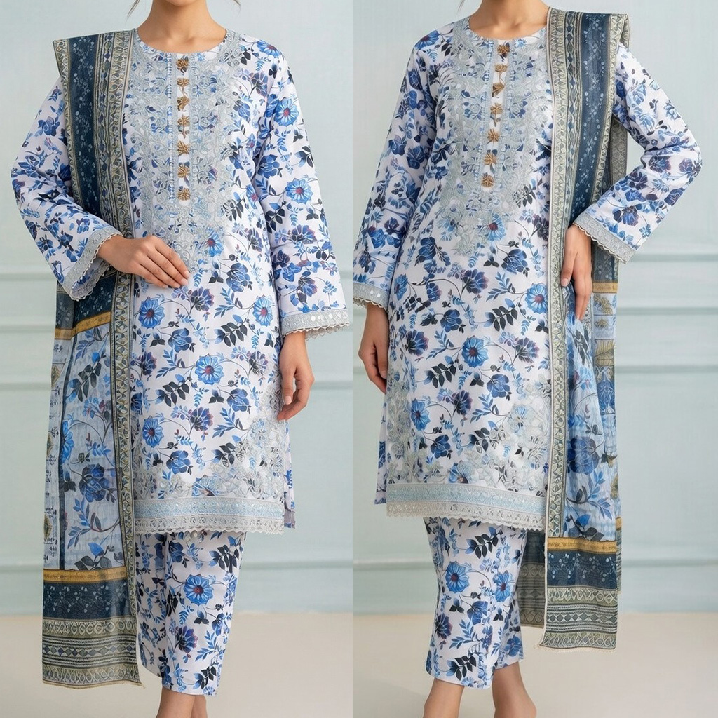 Buy Pakistani lawn Printed Suits | 2026 New Collection London, UK 8 Buy Pakistani lawn Printed Suits | 2026 New Collection London, UK - Image 8
