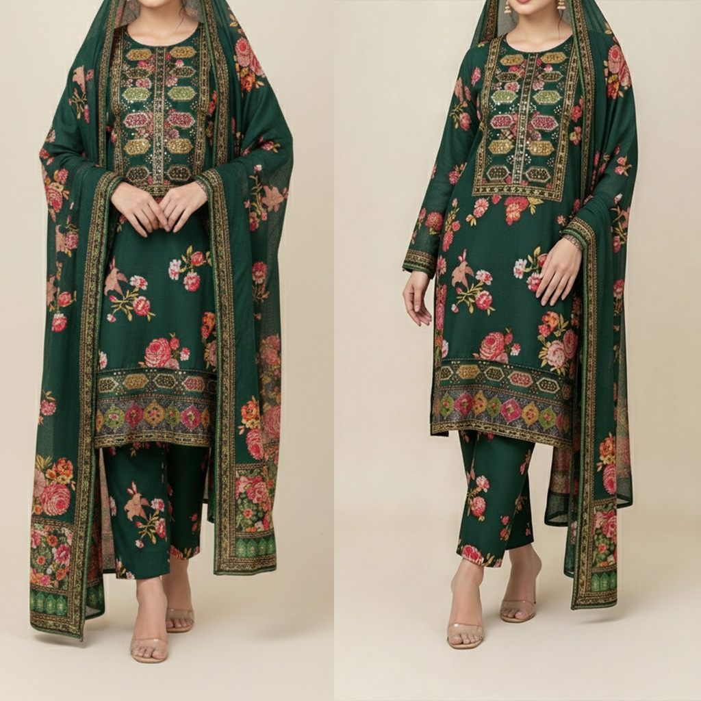 Buy Pakistani lawn  Printed Suits | 2026 New Collection London, UK