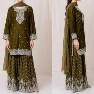 Asian Style 3-Piece Girls' Suit Set | Eid Collection 2026 | London, UK