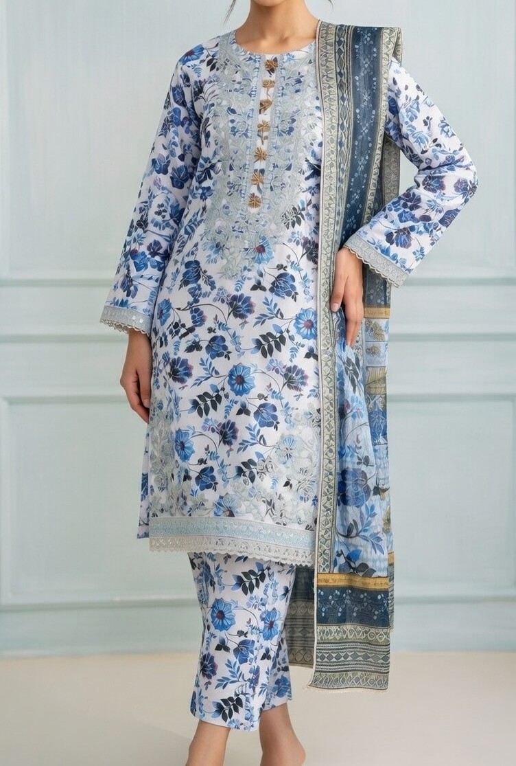 Buy Pakistani lawn Printed Suits | 2026 New Collection London, UK 6 Buy Pakistani lawn Printed Suits | 2026 New Collection London, UK - Image 6