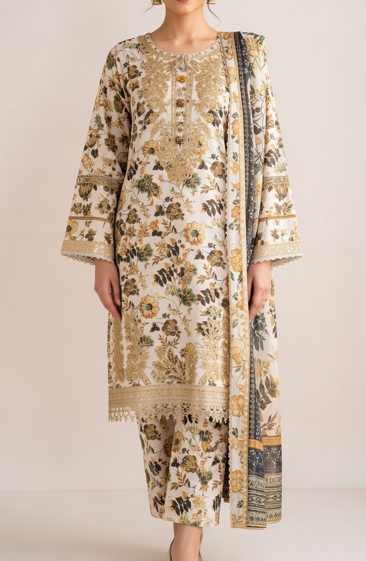 Buy Pakistani lawn Printed Suits | 2026 New Collection London, UK 3 Buy Pakistani lawn Printed Suits | 2026 New Collection London, UK - Image 3