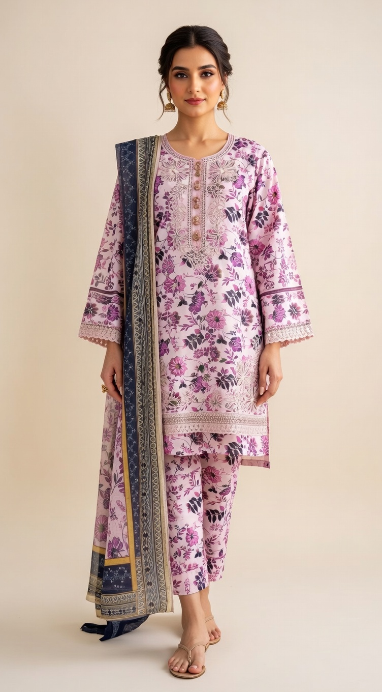 Buy Pakistani lawn Printed Suits | 2026 New Collection London, UK 11 Buy Pakistani lawn Printed Suits | 2026 New Collection London, UK - Image 11